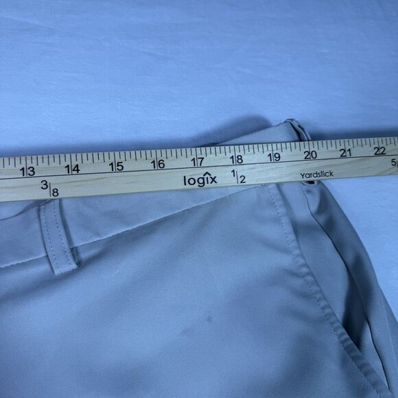 Haggar Men's‎ Khaki Beige Stretch Cool 18 PRO Classic-Fit Shorts Size 40 - Picture 5 of 6